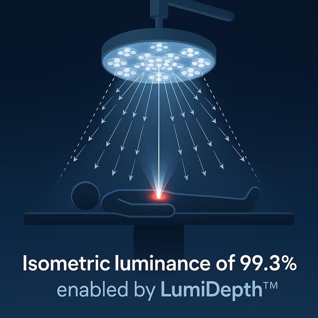 LumiDepth deep-cavity illumination with Celesta surgical lights